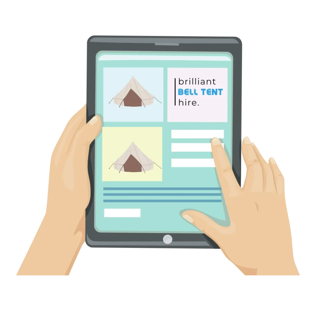 Bell Tent Hire Booking Portal