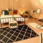 Wedding Accommodation Bell Tents: Everything Couples Need to Know 1 - Brilliant Bell Tent Hire Bell tent accommodation