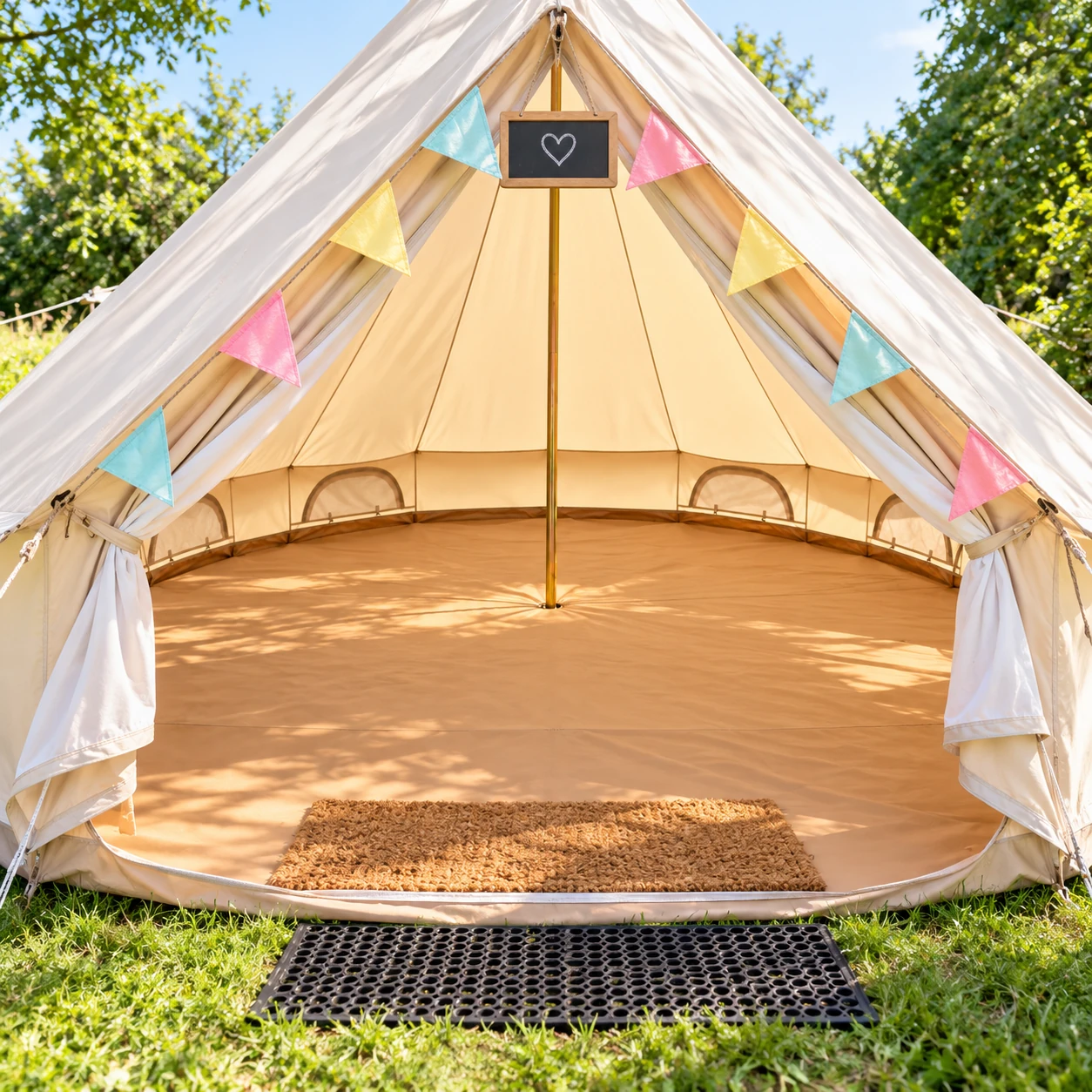 Parties and Events Bell Tent Hire 8 - Brilliant Bell Tent Hire Tent Only (naked) Bell tent Brilliant Bell Tent Hire Square
